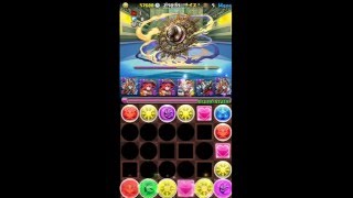 [パズドラ]FFコラボ2超地獄マルチ高速周回2分程度　スキル処理考慮編成