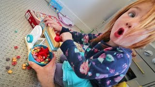 Family Morning Routine - What we do Before Breakfast in the Ultimate Toy Room!!