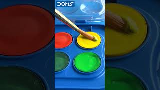 Let little artists craft luminous paintings for Holi and beyond with DOMS Water Colour Cakes. #holi