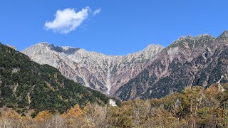 Kamikochi /Japanese Northern Alps上高地/大正池-田代池-河童橋-明神池/旅遊勝地和爬山愛好者的首選之地/是日本北阿爾卑斯山脈唯一一個現在還在持續噴發的活火山—愷