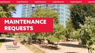 How to Submit a Maintenance Request | UC Housing Guide