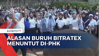 Bitratex Dinyatakan Pailit, Buruh Demo Tuntut di-PHK Agar Dapat Haknya