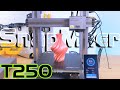 snapmaker A250T Modular 3-in-1 3D Printer Unboxing and test