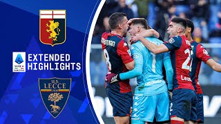 Genoa vs. Lecce: Extended Highlights | Serie A | CBS Sports Golazo