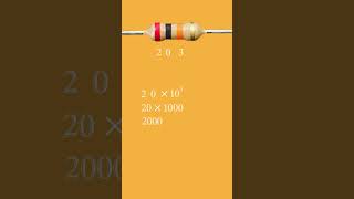 Resistor Color Code Calculation-17 |Showrob Electronics Project #diy #electronics #science#resistor