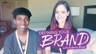 Advice for defining your brand - with Roberto Blake | CharliMarieTV