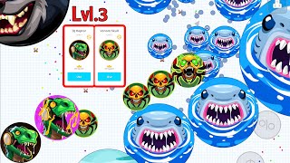 SOLO - CLIPS TAKE OVER WITH *NEW* SPECIAL AGARIO LEVEL 3  MYSTERY SKINS!! (AGARIO MOBILE)