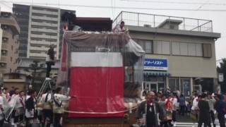 長尾の春まつり 玉貫組 玉神車 前夜祭  カッパ付き 2017年