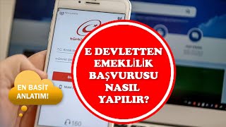 E DEVLET ÜZERİNDEN EMEKLİLİK BAŞVURUSU NASIL YAPILIR? EYT EMEKLİLİK BAŞVURUSU 2023