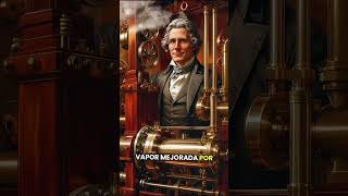 James Watt y la evolución de la máquina de vapor.