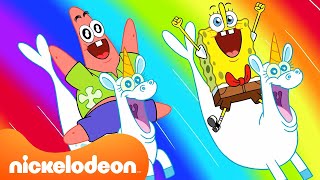 عرض باتريك ستار | أفضل لحظات سبونجبوب في عرض باتريك ستار 😂 | Nickelodeon Arabia