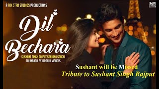 Dil Bechara | Official Trailer | Sushant Singh Rajput | Sanjana Sanghi | AR Rahman| Mukesh Chhabra