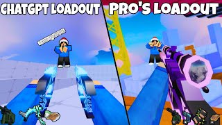 I Compared Chatgpt Vs A Roblox Rivals Pro To See The Best Loadout!