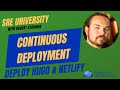 SREUniversity - A Simple CD Example - Hugo and Netlify