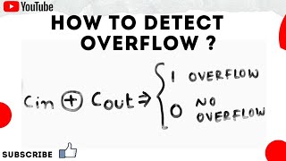 How to detect an Overflow ? Any binary & 2's complement | Overflow Explained !! - Digital design 19