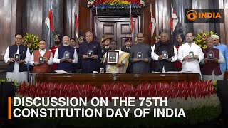 Discussion on the 75th Constitution Day of India