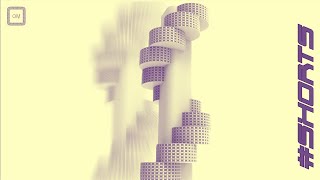 Twisting Tower - grasshopper rhino #shorts