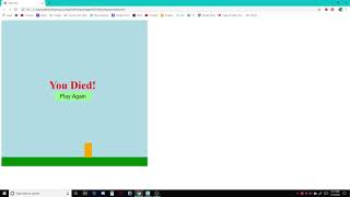 Coding "Dodge The Apples" in Javascript, HTML, and CSS