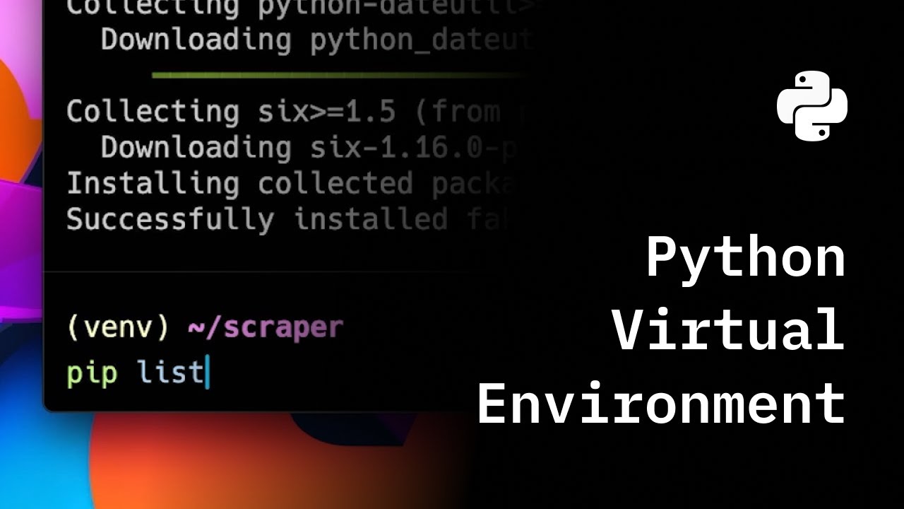 How To Create And Activate Python Virtual Environment On Mac - YouTube