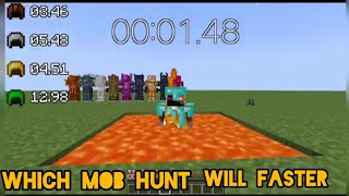 Minecraft Mob/ Minecraft/which Mob hunt will be faster /#minecraft