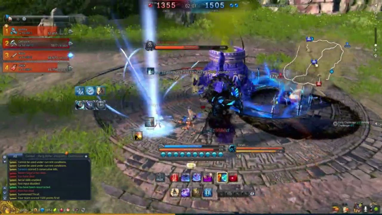 Blade And Soul Battleground Pvp Warlock Pov Youtube