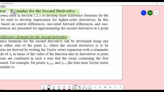 1 2 Finite Difference Formulas Using Taylor Series Expansion