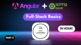 Angular-Spring Boot Full-Stack Integration: Step-by-Step Guide Part 11 @indranlogics