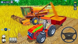 Tractor and Harvester Farming Simulator - Tractor Farmer Game - Android IOS Gameplay.