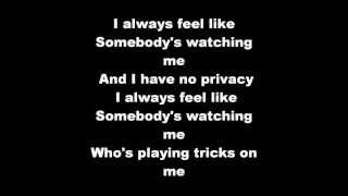 Rockwell - Somebody's Watching Me Lyrics