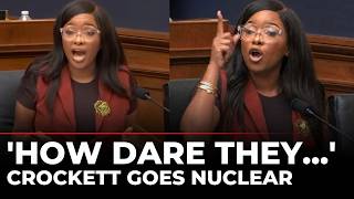 US Congress LIVE: Crockett Shuts Down Panel in Explosive Hearing, 'Republicans Playing Dumb' | Trump