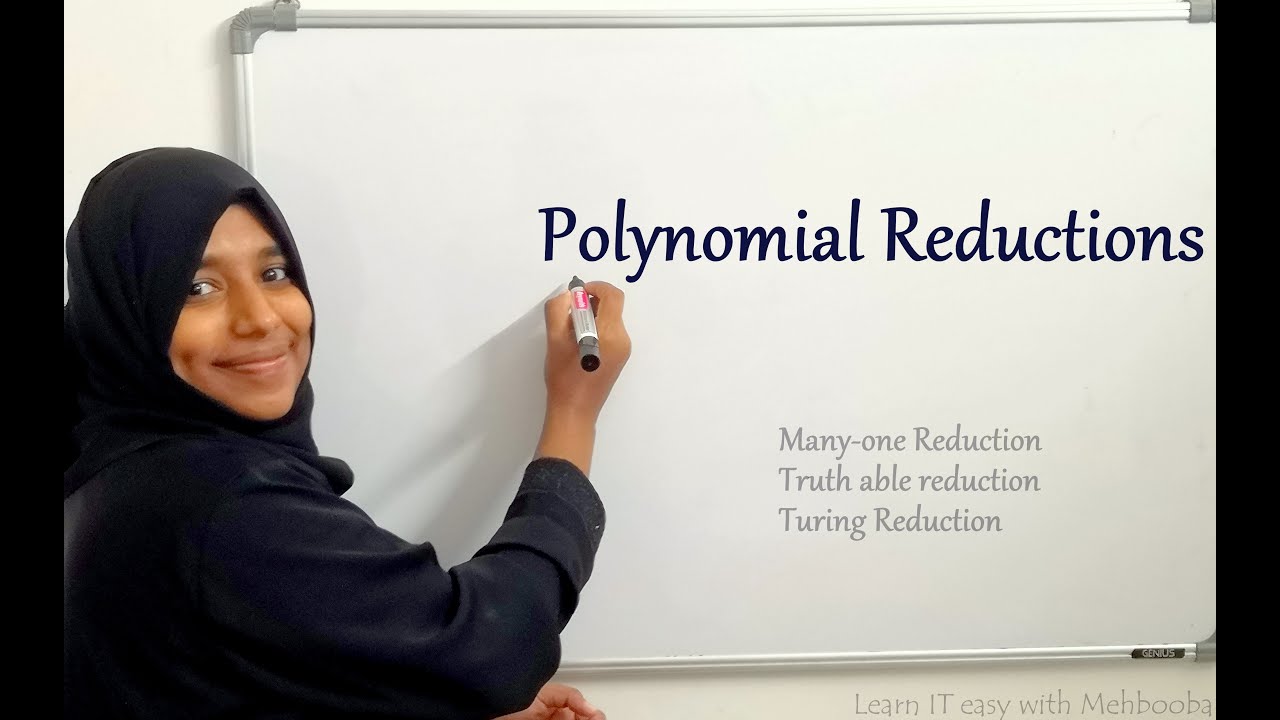 Computational Complexity Lecture Polynomial Reductions Youtube