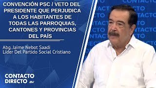 Entrevista con Jaime Nebot Saadi - Líder Del Partido Social Cristiano | Contacto Directo | Ecuavisa