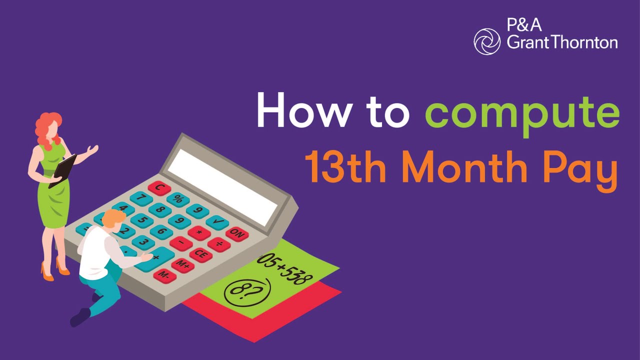 How To Compute 13th Month Pay? - YouTube