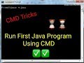 How To Compile and Run First Java Program Using Command Prompt or CMD