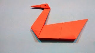 How to Make a Paper Swan - DIY Origami paper Craft Easy Tutorial