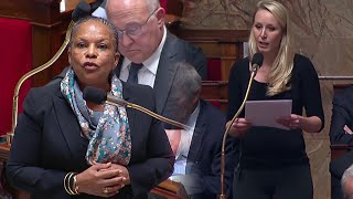 Marion Maréchal-Le Pen - question à Christiane Taubira 24-11-2015