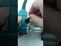 How to replace the brushes in a Makita RT0701 router #shorts