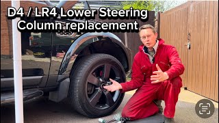 Land Rover Discovery 4 LR4 Lower Steering Column Replacement