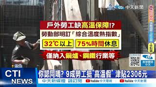 【每日必看】你認同嗎? 9成勞工挺\