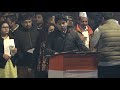 satyagraha for unity jyotiraditya scindia reads the preamble at rajghat