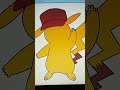 Draw Pikachu Using Python Turtle.#aim #python #turtle #shorts