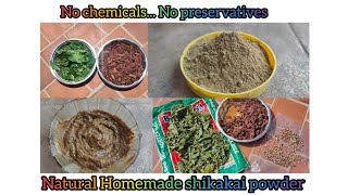 Homemade Natural shikakai powder / சீயக்காய் தூள் @aehandycreations