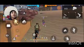 free fire just free fire cr rank mein booyah kiya | aur sabko op level se headshot diya