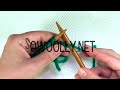 how to knit a no purling rib stitch 1 row only identical on both sides so woolly