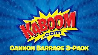 16034 - Cannon Barrage 3-Pack