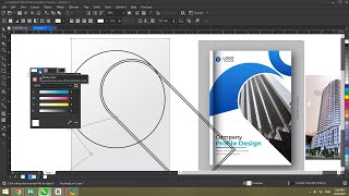 How to Create Corporate Flyer Design Template Using Coreldraw