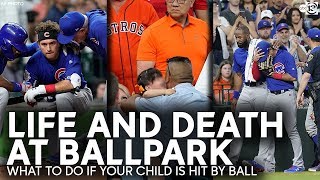 What to look for when your child is hit at the ballgame