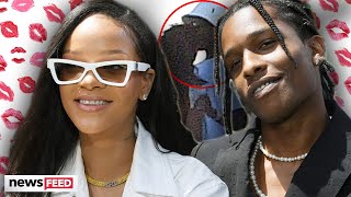 Rihanna & A$AP Rocky CAUGHT Making Out!