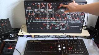 ARP 1601 clone + TTSH (ARP 2600 clone) demo