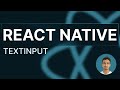React Native Tutorial - 58 - TextInput